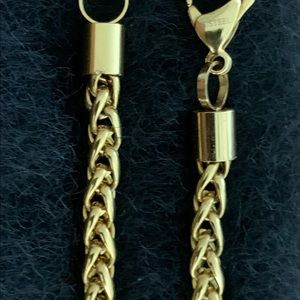 Men’s Gold Necklace 24”